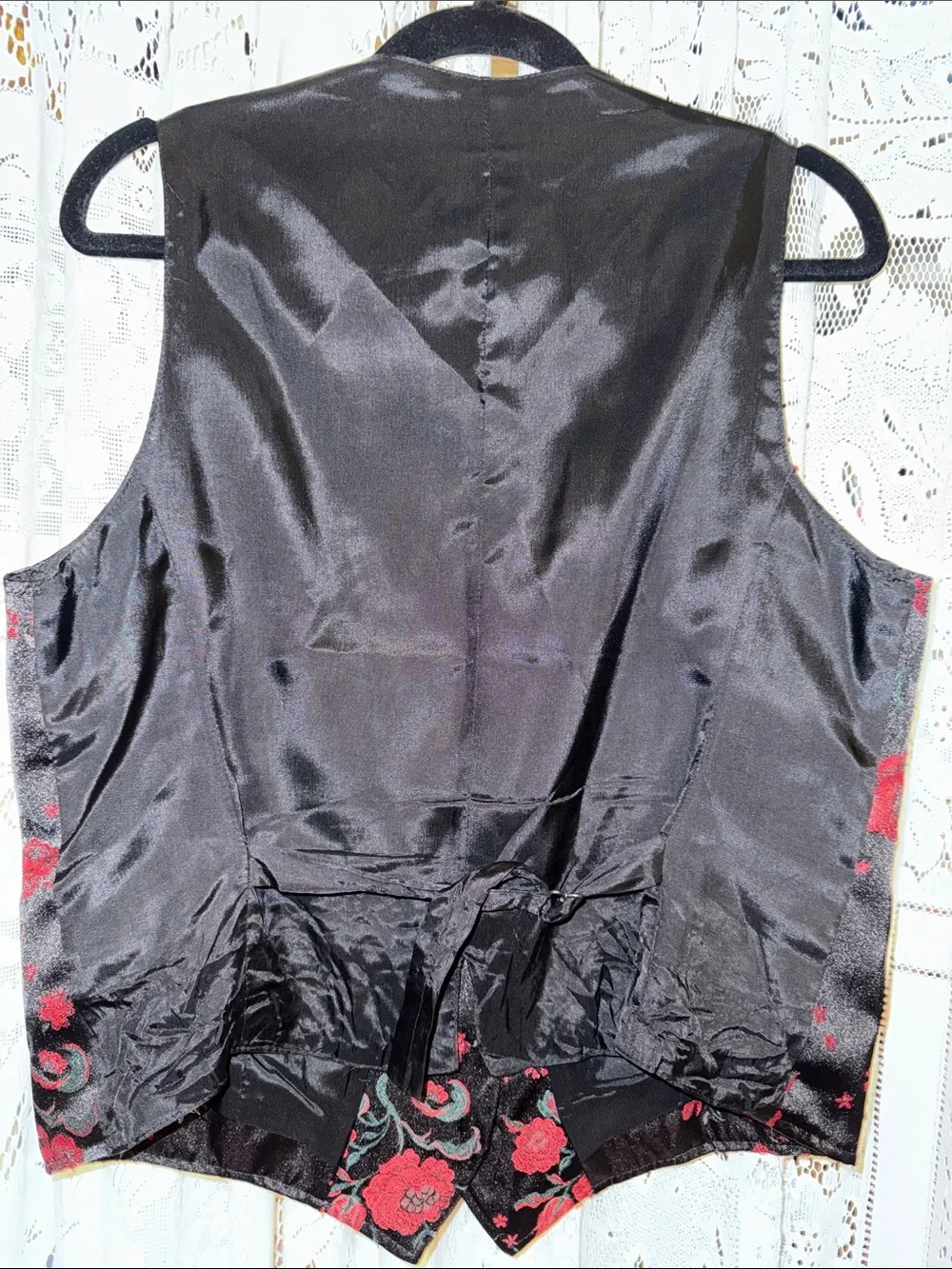 Western Wah Maker Arizona floral vest medium
